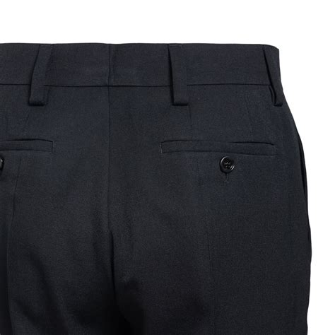 pantaloni neri tessuto prada donna|Prada Pantaloni .